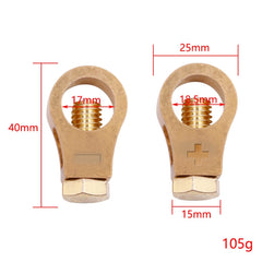 2 Pairs 269 Pure Copper Battery Clip Car Battery Clip, 269