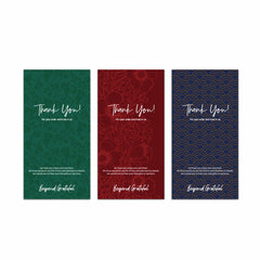 4 Bags 50 Sheets / Bag  Rectangular Stickers Gift Box Sealing Stickers, A1, A2, A3
