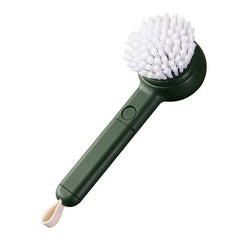 Multifunctional Fruit And Vegetable Cleaning Brush, White, Yellow, Blue, Green