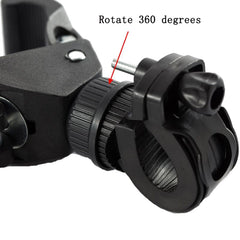 3 PCS Bicycle 360 Degree Rotating Lamp Holder Lamp Clip, 3 PCS Bicycle Lamp Clip