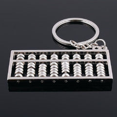 Creative Abacus Key Ring Pendant Creative Abacus Keychain, Abacus Shape
