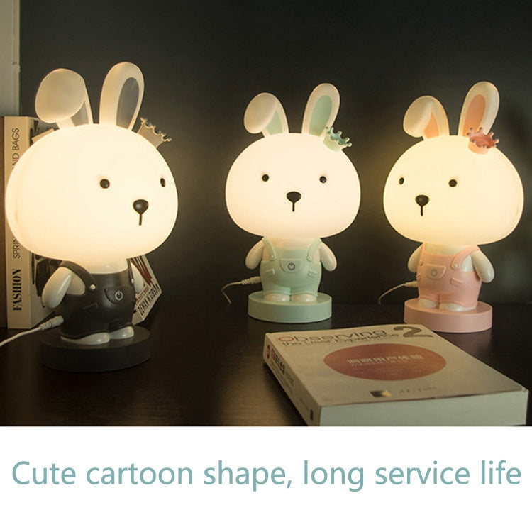 3W Cartoon Crown Pet USB Touch Control Night Light, Rabbit Pink, Rabbit Gray, Rabbit Light Blue, Bear Pink, Bear Gray, Bear Coffee, Cow Pink, Cow Coffee, Cow Green, Tiger Pink, Tiger Coffee, Tiger Green