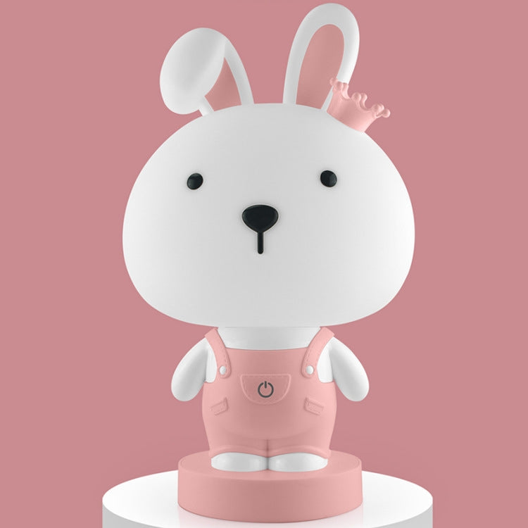 3W Cartoon Crown Pet USB Touch Control Night Light, Rabbit Pink, Rabbit Gray, Rabbit Light Blue, Bear Pink, Bear Gray, Bear Coffee, Cow Pink, Cow Coffee, Cow Green, Tiger Pink, Tiger Coffee, Tiger Green