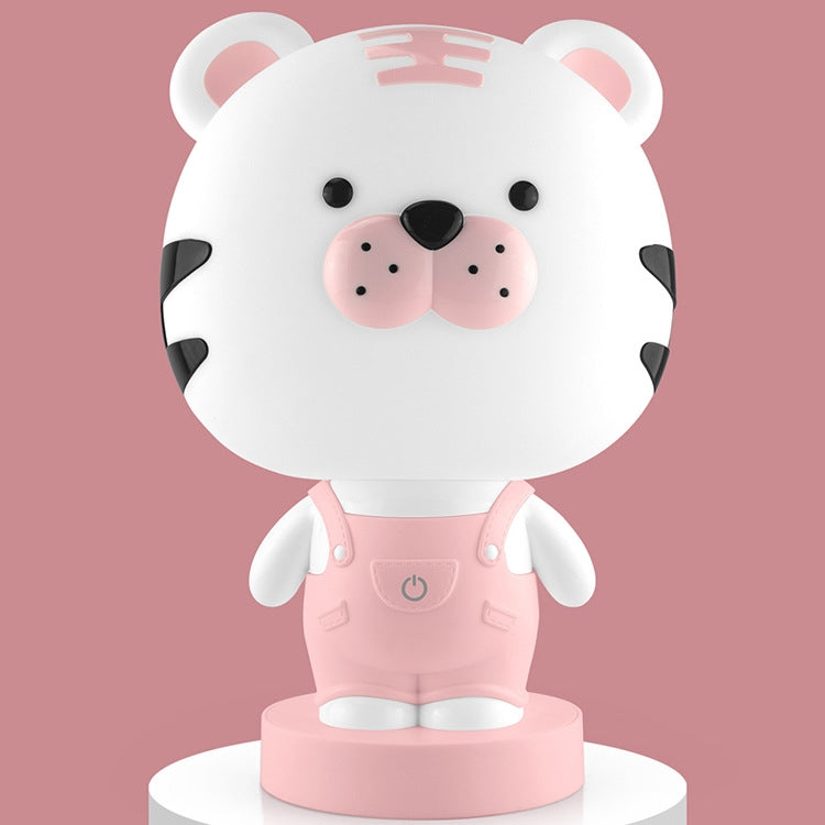 3W Cartoon Crown Pet USB Touch Control Night Light, Rabbit Pink, Rabbit Gray, Rabbit Light Blue, Bear Pink, Bear Gray, Bear Coffee, Cow Pink, Cow Coffee, Cow Green, Tiger Pink, Tiger Coffee, Tiger Green
