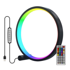 USB Music Rhythm RGB LED Atmosphere Ring Light, Ring Light