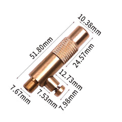 Car Inflatable Pump Extension Tube Quick Connector, Tube Quick Connector(Thread Twisted Joint)