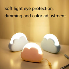 ZAY-L02 Bedroom Cute Cloud USB Night Light, ZAY-L02 Blue, ZAY-L02 Pink