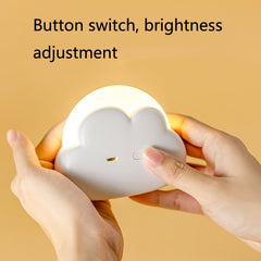 ZAY-L02 Bedroom Cute Cloud USB Night Light, ZAY-L02 Blue, ZAY-L02 Pink