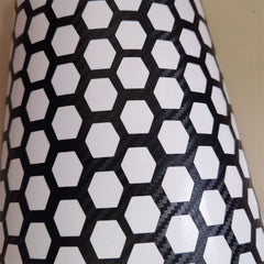 5 PCS Car Honeycomb Tail Lamp Film Universal Personality Modified Light Film Sticker