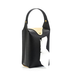 004 Suspended Car Hand Paper Towel Bag, Black, Royal Blue, Light Blue, Grey, Off White, Pink