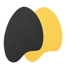 1pair High Heel Shoes Anti-Skid Patch, Pointer Head Black, Round Head Black