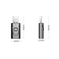 T7 4 In 1 Bluetooth 5.0 USB Transmit Receiving Audio Adapter, T7 4 In 1