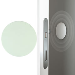 Silent Anti-Collision Silicone Pad For Door Handle, Size: 5cm Round Black, 5cm Round White, 5cm Round Black, 5cm Round Gray, 5cm Round Pink, 5cm Round Green, 4.5cm Square Gray, 4.5cm Square Pink, 4.5cm Square Green, 4.5cm Square White, 4.5cm Square Black