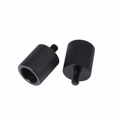 2 PCS Microphone Adapter Screw, F1 5/8-27 Female to 1/4 Male Screw, F10 5/8-27  Female to 3/8 Male Screw