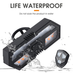 WEST BIKING Bicycle Remote Control Tail Light With Horn Tone, YP0701314