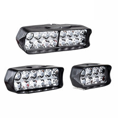 2 PCS MK-265 Motorcycle Character Shooting Light Auxiliary Day Running Light, Style:, 8 LEDs, 12 LEDs, 16 LEDs