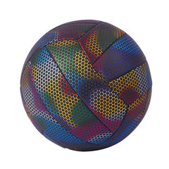MILACHIC Fluorescent Volleyball No.5 PU Machine Stitched Volleyball, 6930 Night Light, 6931 Colorful, 6932 Honeycomb