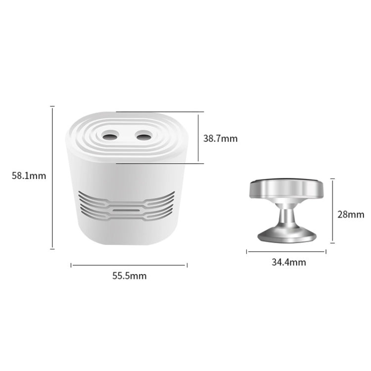 C209 USB Charge Mini Laser Stage Atmosphere Light, Single Star Style (White), 8 In 1 Style (Black), 12 In 1 Style (Black)