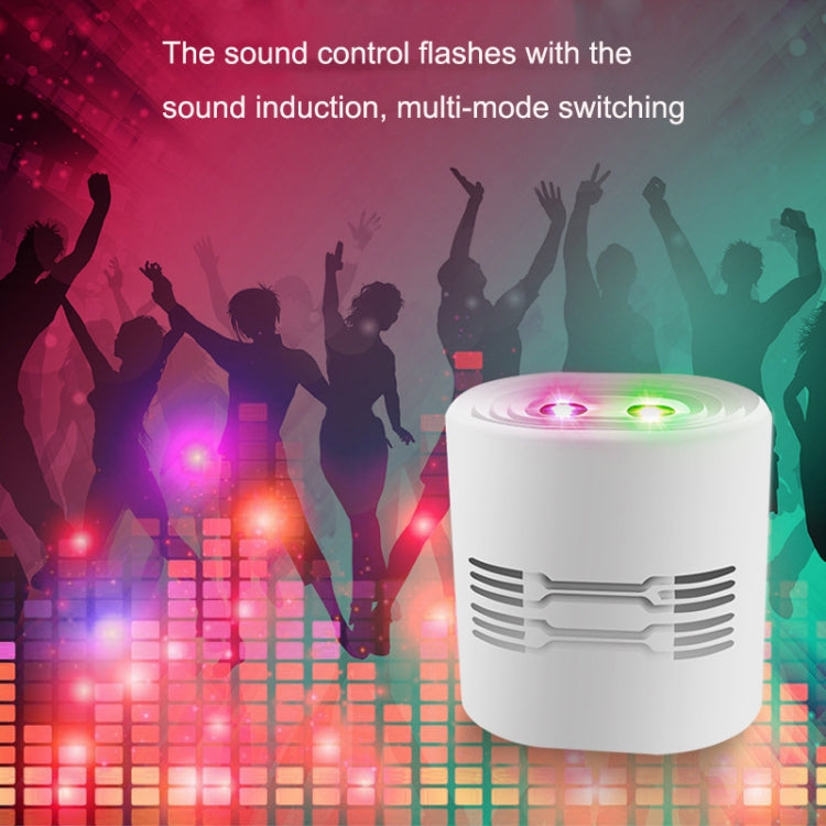C209 USB Charge Mini Laser Stage Atmosphere Light, Single Star Style (White), 8 In 1 Style (Black), 12 In 1 Style (Black)