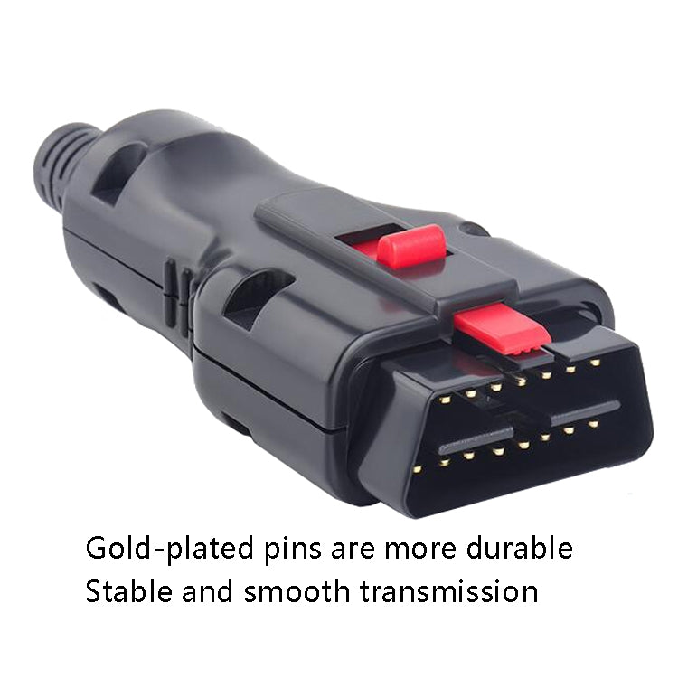Automotive Gold Plated OBD Diagnostic Interface Connector, OBD Diagnostic Interface