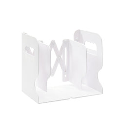 Desktop Folding And Retractable Book Storage Stand, White, Grey, White + Pen Holder, Gray + Pen Holder