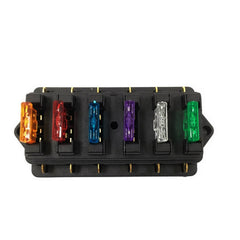 F458-Z Direct 6-Way Fuse Holder Car DC Modification Insurance Box, F458-Z Insurance Box