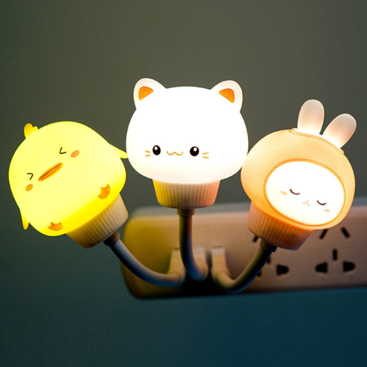 Cartoon USB Power Mini Night Light, Direct Plug-in, Remote Control Version