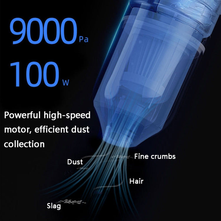 FL-8803 Portable Handheld Car Vacuum Cleaner, Style:, 3.7V Wireless Charging (Black), 3.7V Wireless Charging (White), 7.4V Charging Upgrade (Black), 7.4V Charging Upgrade (White), 12V Car Plug-in (Black)