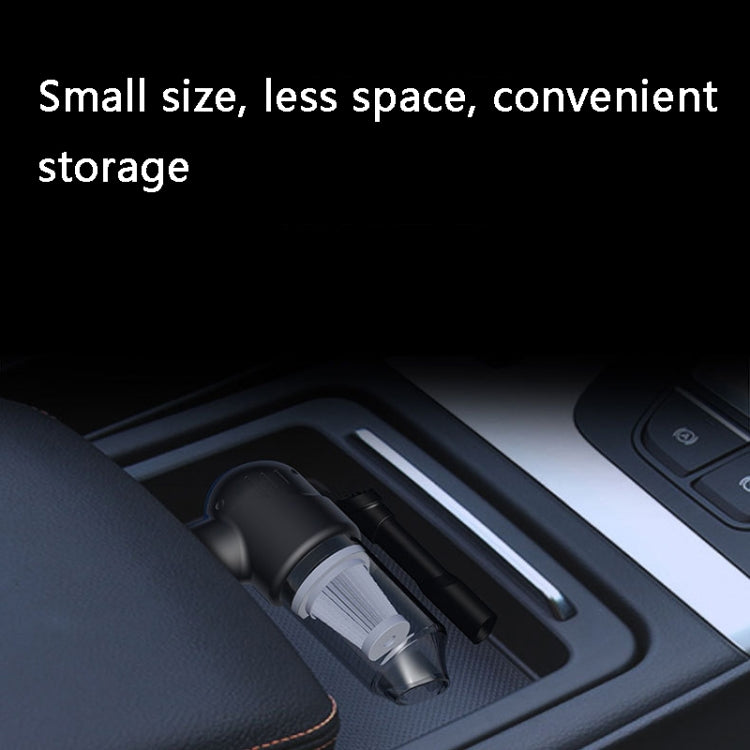 FL-8803 Portable Handheld Car Vacuum Cleaner, Style:, 3.7V Wireless Charging (Black), 3.7V Wireless Charging (White), 7.4V Charging Upgrade (Black), 7.4V Charging Upgrade (White), 12V Car Plug-in (Black)