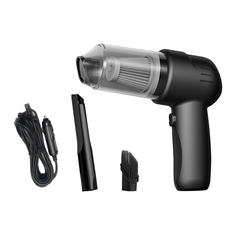 FL-8803 Portable Handheld Car Vacuum Cleaner, Style:, 3.7V Wireless Charging (Black), 3.7V Wireless Charging (White), 7.4V Charging Upgrade (Black), 7.4V Charging Upgrade (White), 12V Car Plug-in (Black)
