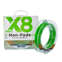 NON-FADE X8 150m 8 Code PE Pish Line, No. 3.0, No. 4.0, No. 5.0, No. 6.0