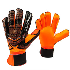 Ailsports ST5511 1 Pair Goalkeeper Thicken Latex Fingers Protection Gloves, 5, 6, 7, 8