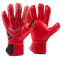 Ailsports ST5511 1 Pair Goalkeeper Thicken Latex Fingers Protection Gloves, 9, 10, 11