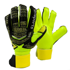 Ailsports ST5511 1 Pair Goalkeeper Thicken Latex Fingers Protection Gloves, 9, 10, 11