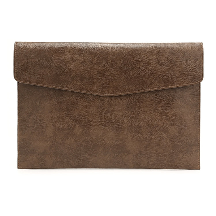 PU Leather Litchi Pattern Sleeve Case For 13.3 Inch Laptop, Style:, Single Bag (Light Brown), Single Bag  (Dark Brown), Single Bag ( Black ), Liner Bag + Power Bag  (Light Brown), Liner Bag + Power Bag  (Dark Brown), Liner Bag + Power Bag  (Black)