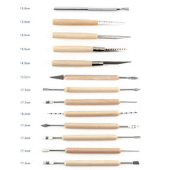 43 In 1 Clay Tool Combination Set with Storage Bag, 43 In 1 Clay Tool