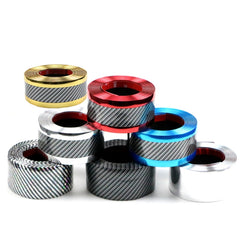 1m Car Bumper Anti-Collision Strip, Laser 7cm, Silver Plating 3cm, Silver Plating 5cm