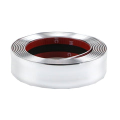 1m Car Bumper Anti-Collision Strip, Laser 7cm, Silver Plating 3cm, Silver Plating 5cm