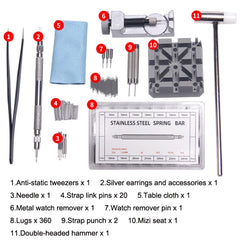 390 in 1 Metal Watch Chain Remover Set, 390 in 1