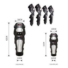 PRO-BIKER RH-1010 Motorcycle Keep Warm Anti-Fall Stainless Steel Protective Gear, RH-1010