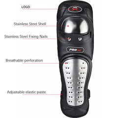 PRO-BIKER RH-1010 Motorcycle Keep Warm Anti-Fall Stainless Steel Protective Gear, RH-1010