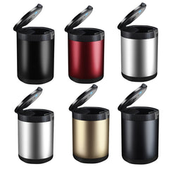 LED Car Ashtray With Cover