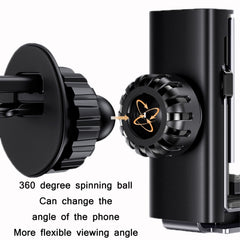 ZJ058 Car Fully Automatic Hidden Double-arm Air Outlet Gravity Bracket, ZJ058