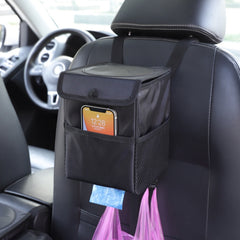 SN720 Car Multifunctional Trash Can Hanging Foldable Storage Bag, Style:, Trash Can
