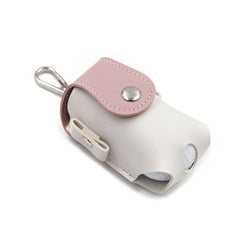 Splicing Leather Portable Mini Golf Protective Bag, Brown, Blue, Pink