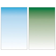 54 x 83cm Gradient Morandi Double-sided Film Photo Props Background Paper, Red / Gold Brown, Blue /Green, Deep Gray / Light Gray