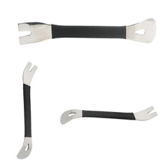 Car Stainless Ateel Audio Navigation Door Panel Crowbar, 2 PCS Stainless Steel