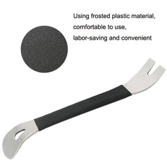 Car Stainless Ateel Audio Navigation Door Panel Crowbar, 2 PCS Stainless Steel