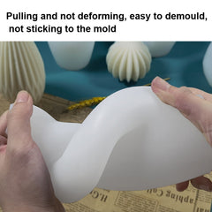 Scented Candle Silicone Mold DIY Handmade Soap Mold, Ball, Lantern, Sector, Pear Shaped, Bottle-shaped, Multi-star, Pentagram