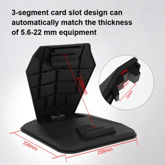 Car Sunshade Anti-Reflective Phone Tablet Holder Compatible with Folding Screen Phones, DP-PHS586